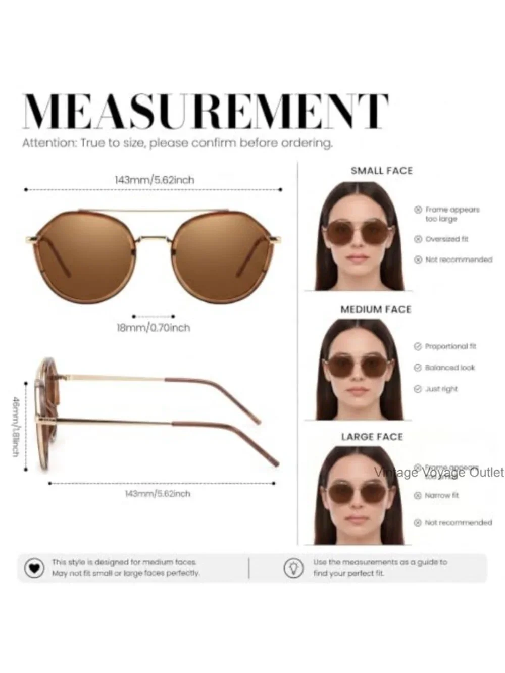 Polarized Aviator Sunglasses Women Double Bridge Oval Frame Anti-Glare Driving